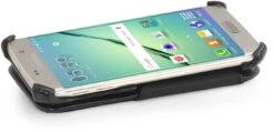 StilGut - Handyhülle Für Galaxy S6 Edge "UltraSlim" Mit Standfunktion -Outlet STILGUT Store v2 schwarz 07