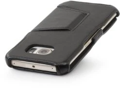 StilGut - Handyhülle Für Galaxy S6 Edge "UltraSlim" Mit Standfunktion -Outlet STILGUT Store v2 schwarz 09