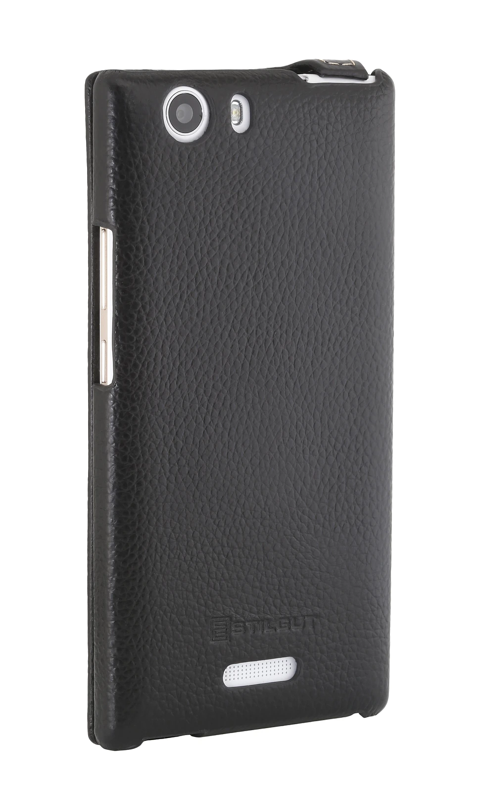 StilGut - Handyhülle Für Wiko Ridge 4G "UltraSlim" Aus Leder 6 StilGut - Handyhülle Für Wiko Ridge 4G "UltraSlim" Aus Leder – Bild 6