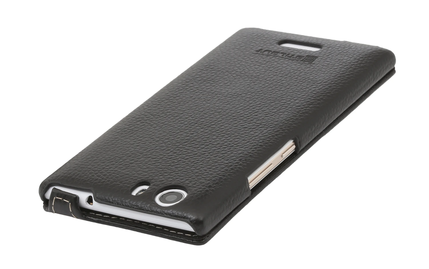 StilGut - Handyhülle Für Wiko Ridge 4G "UltraSlim" Aus Leder 7 StilGut - Handyhülle Für Wiko Ridge 4G "UltraSlim" Aus Leder – Bild 7