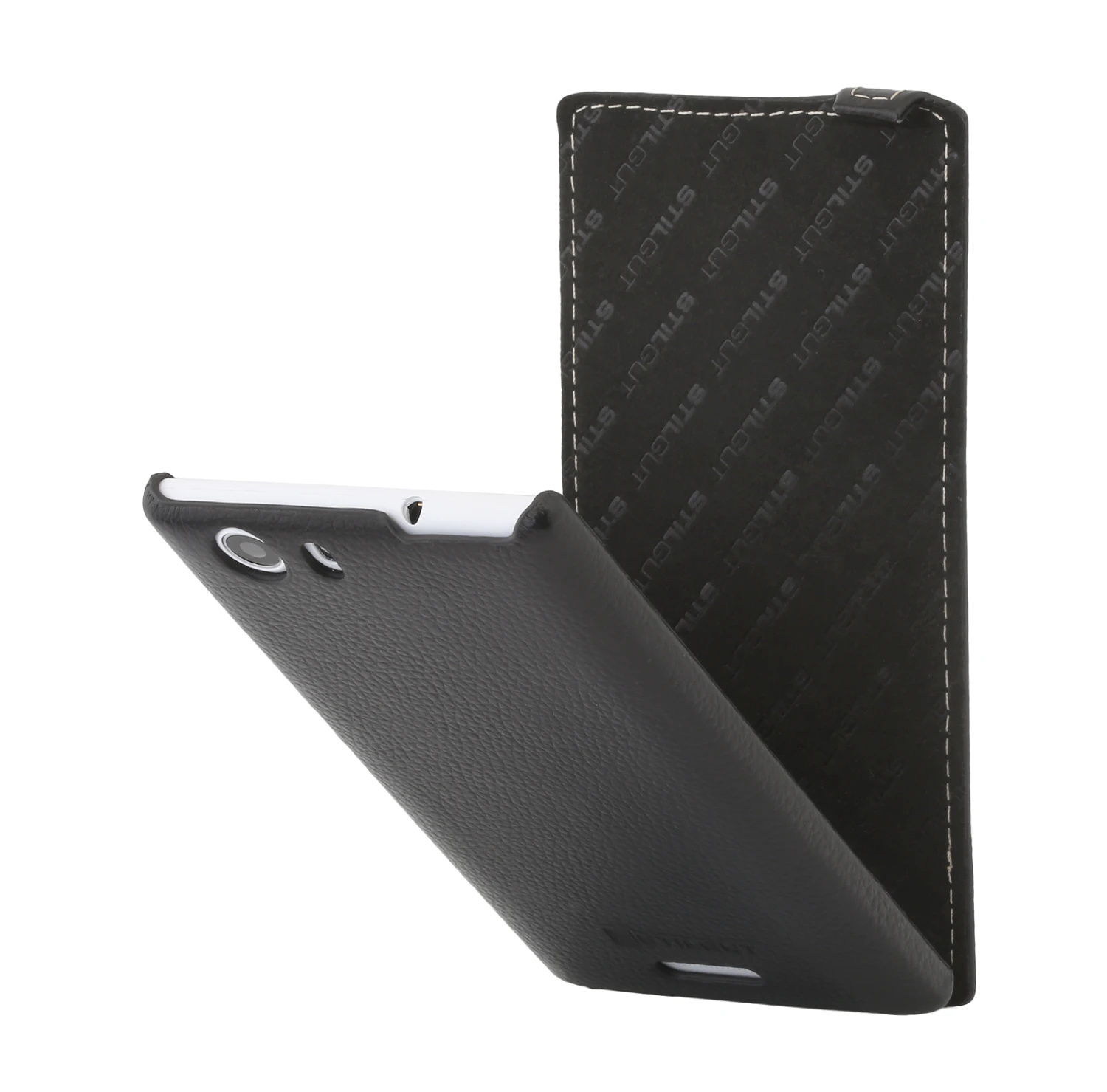 StilGut - Handyhülle Für Wiko Ridge 4G "UltraSlim" Aus Leder 9 StilGut - Handyhülle Für Wiko Ridge 4G "UltraSlim" Aus Leder – Bild 9