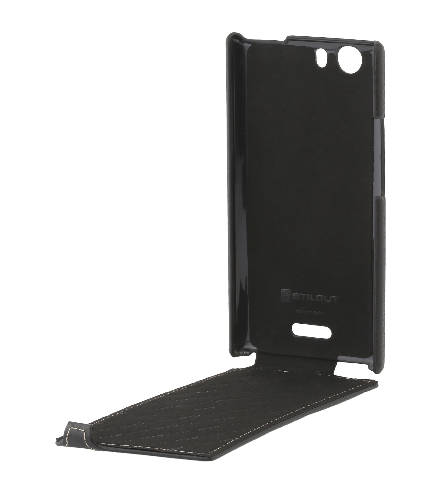 StilGut - Handyhülle Für Wiko Ridge 4G "UltraSlim" Aus Leder 10 StilGut - Handyhülle Für Wiko Ridge 4G "UltraSlim" Aus Leder – Bild 10