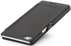StilGut - Handyhülle Für Wiko Highway Pure "Book Type" Mit Clip -Outlet STILGUT Store wiko highway pure cover bt mc schw 07