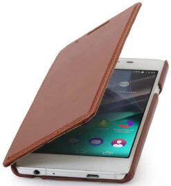 StilGut - Handyhülle Für Wiko Highway Pure "Book Type" Ohne Clip -Outlet STILGUT Store wiko highway pure huelle bt oc cog 01