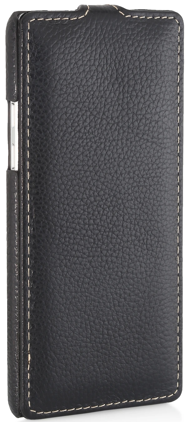 StilGut - Handyhülle Für Wiko Highway Pure "UltraSlim" Aus Leder 5 StilGut - Handyhülle Für Wiko Highway Pure "UltraSlim" Aus Leder – Bild 5