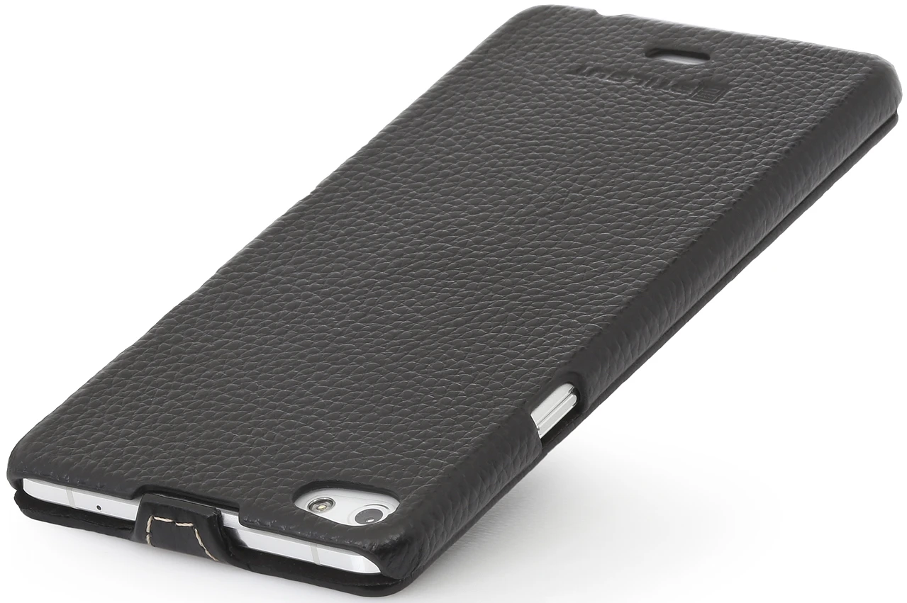 StilGut - Handyhülle Für Wiko Highway Pure "UltraSlim" Aus Leder 7 StilGut - Handyhülle Für Wiko Highway Pure "UltraSlim" Aus Leder – Bild 7