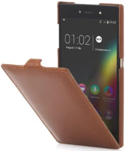 StilGut - Handyhülle Für Wiko Highway Star "UltraSlim" Aus Leder -Outlet STILGUT Store wiko highway star case us cog 01 1