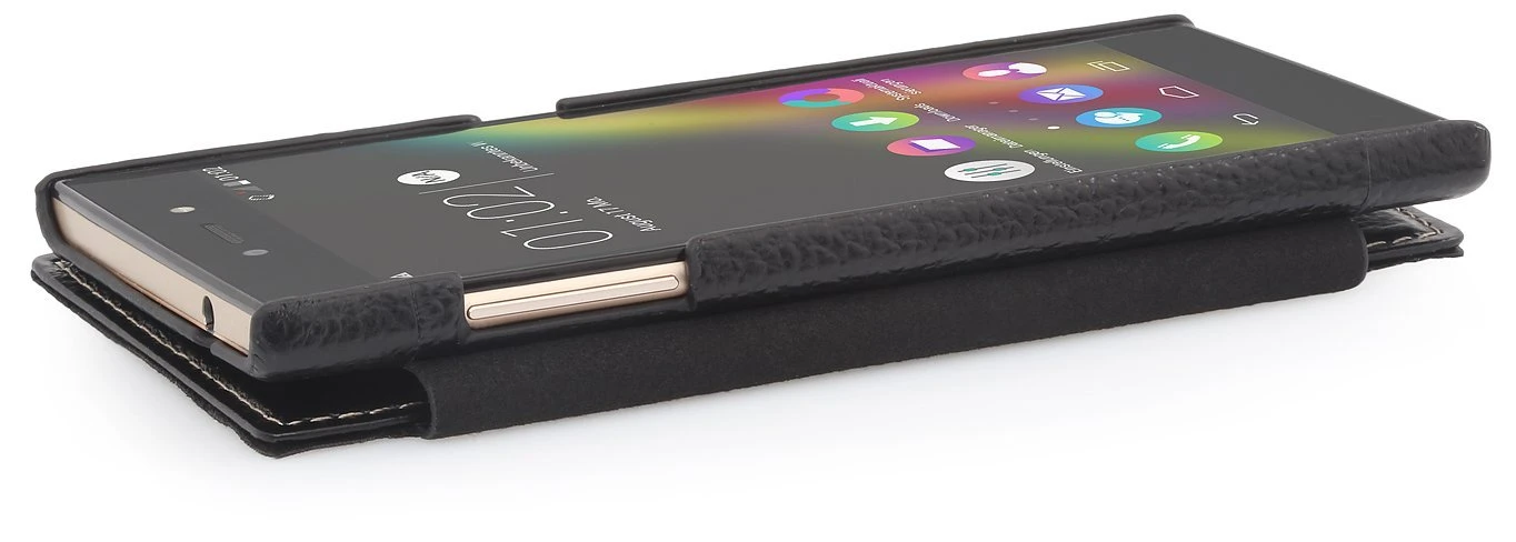 StilGut - Handyhülle Für Wiko Highway Star "Book Type" Ohne Clip 7 StilGut - Handyhülle Für Wiko Highway Star "Book Type" Ohne Clip – Bild 7