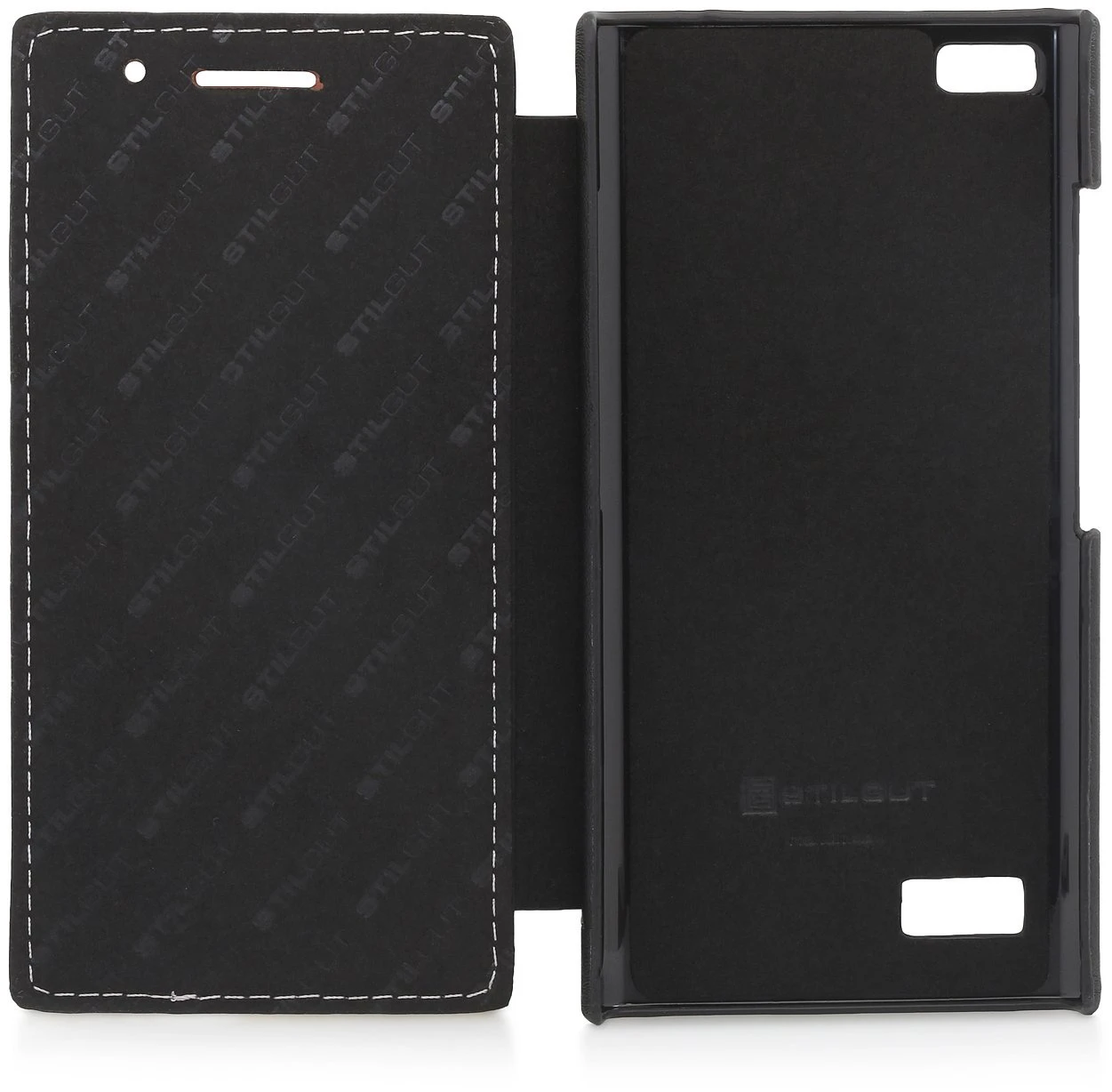 StilGut - Handyhülle Für Wiko Highway Star "Book Type" Ohne Clip 9 StilGut - Handyhülle Für Wiko Highway Star "Book Type" Ohne Clip – Bild 9