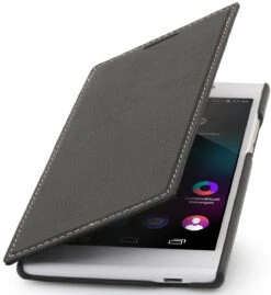 StilGut - Handyhülle Für Wiko Ridge Fab 4G "Book Type" Ohne Clip