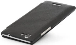 StilGut - Handyhülle Für Wiko Ridge Fab 4G "Book Type" Ohne Clip -Outlet STILGUT Store wiko ridge fab 4g cover bt oc schw 07