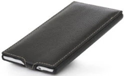 StilGut - Handyhülle Für Wiko Ridge Fab 4G "UltraSlim" Aus Leder -Outlet STILGUT Store wiko ridge fab 4g huelle us schw 04