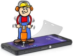 StilGut - Panzerglasfolie Für Sony Xperia Z3 Compact Vorder- Rückseite -Outlet STILGUT Store xperia z3 compact panzerglasfolie 04