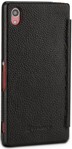 StilGut - Handyhülle Für Xperia M4 Aqua "Book Type" Ohne Clip 11 StilGut - Handyhülle Für Xperia M4 Aqua "Book Type" Ohne Clip -Outlet STILGUT Store xperia m4 aqua tasche bt oc schw 05