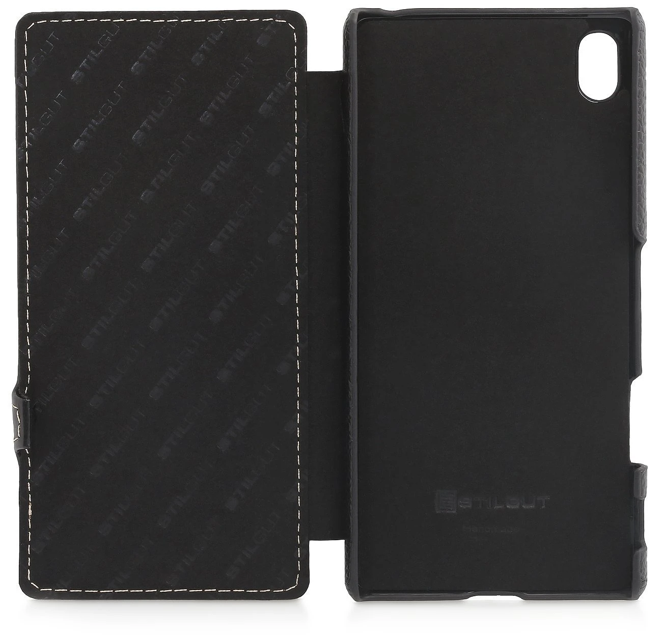 StilGut - Handyhülle Für Xperia Z3+ "Book Type" Mit Clip 9 StilGut - Handyhülle Für Xperia Z3+ "Book Type" Mit Clip – Bild 9