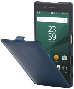 StilGut - Xperia Z5 Hülle UltraSlim Aus Leder -Outlet STILGUT Store xperia z5 case us nb 01 1
