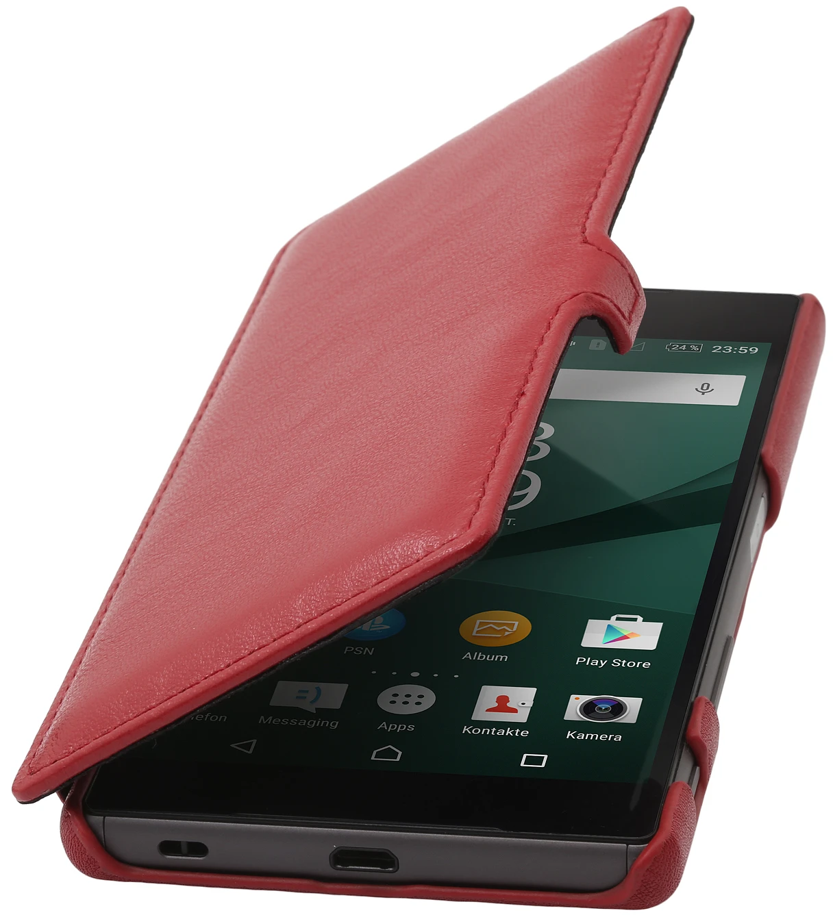 StilGut - Xperia Z5 Tasche Book Type Aus Leder Mit Clip 14 StilGut - Xperia Z5 Tasche Book Type Aus Leder Mit Clip – Bild 14