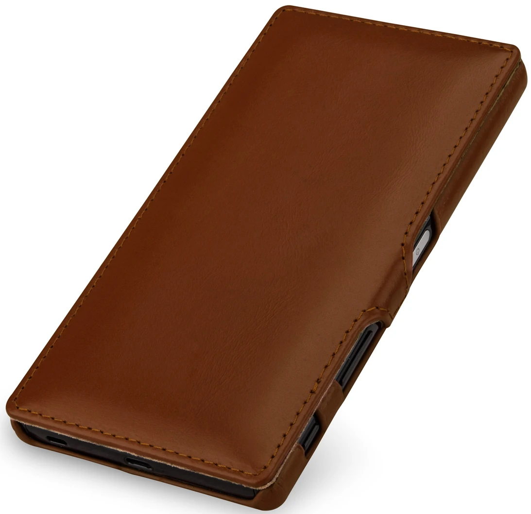 StilGut - Sony Xperia Z5 Premium Tasche Book Type Aus Leder Mit Clip 3 StilGut - Sony Xperia Z5 Premium Tasche Book Type Aus Leder Mit Clip – Bild 3