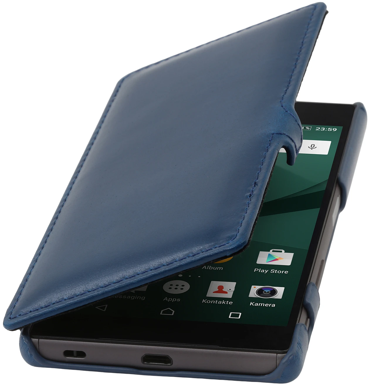 StilGut - Xperia Z5 Tasche Book Type Aus Leder Mit Clip 15 StilGut - Xperia Z5 Tasche Book Type Aus Leder Mit Clip – Bild 15