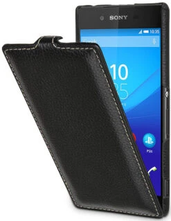 StilGut - Handyhülle Für Xperia Z3+ "UltraSlim " Aus Leder