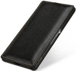 StilGut - Handyhülle Für Xperia Z3+ "UltraSlim " Aus Leder -Outlet STILGUT Store z3plus cover us schw 03
