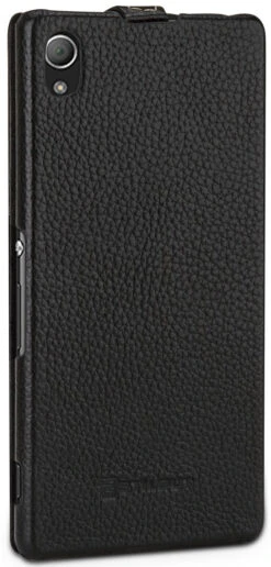 StilGut - Handyhülle Für Xperia Z3+ "UltraSlim " Aus Leder -Outlet STILGUT Store z3plus cover us schw 05